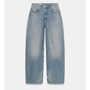 Zara bedazzled jeans